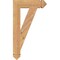 Ekena Millwork Traditional Arts & Crafts Smooth Bracket, Western Red Cedar, 3 1/2"W x 16"D x 28"H BKT04X16X28TRA03SWR - alternate 2